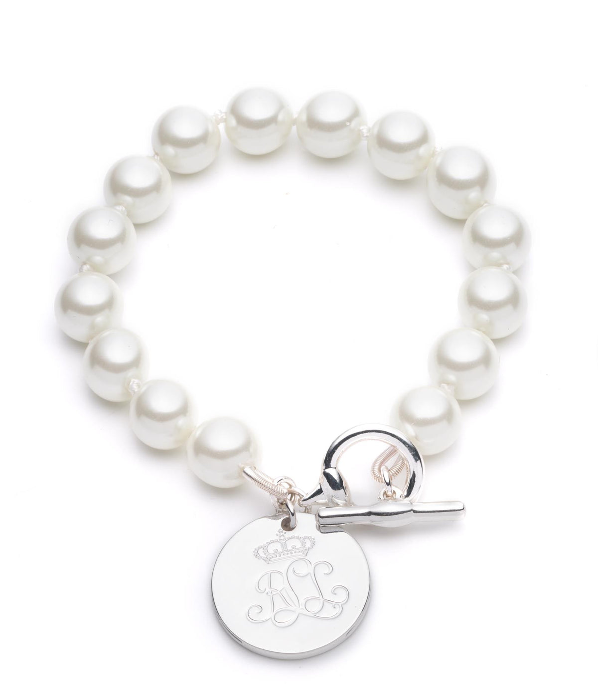 Polo Ralph Lauren LRL 10mm Pearl Bracelet