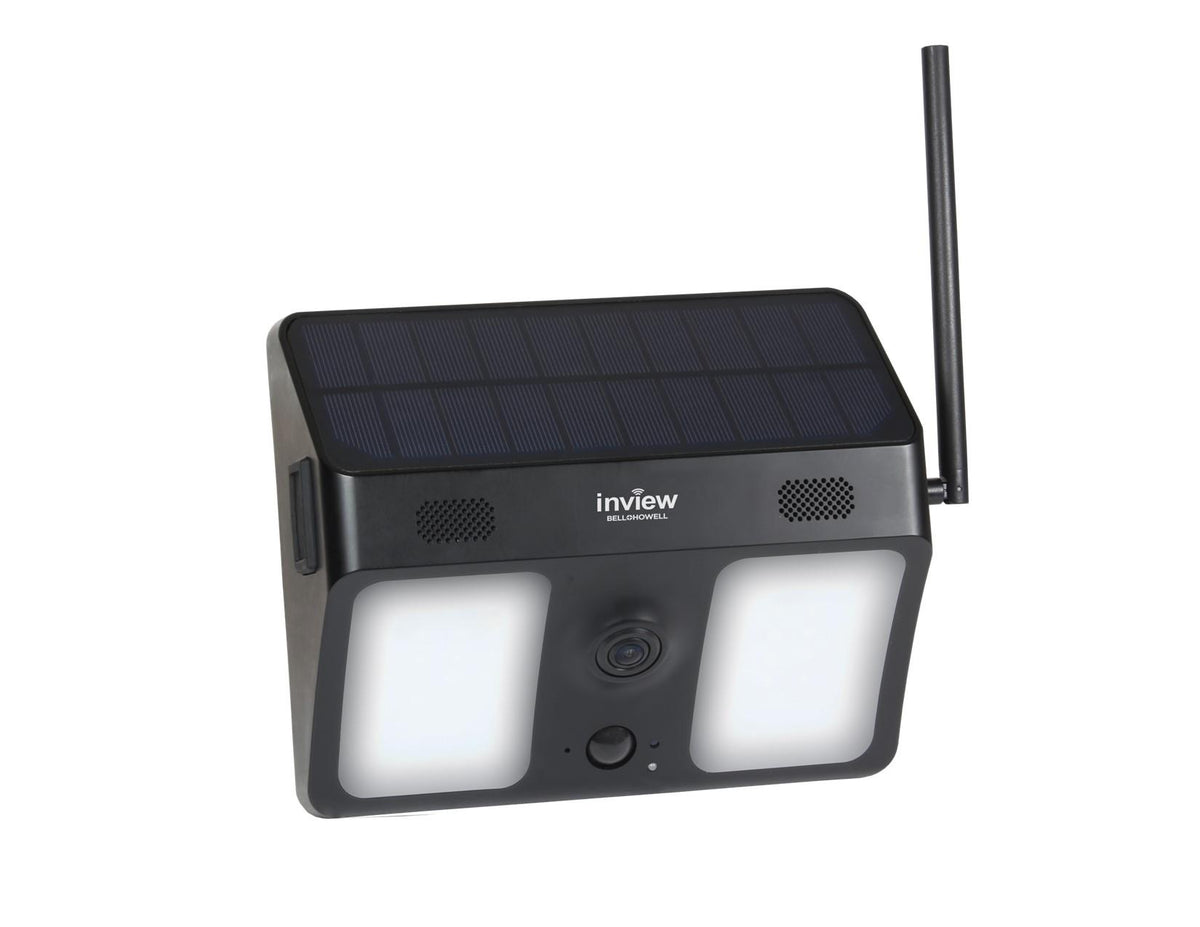 Bell+Howell InView Solar Floodlight Outdoor Camera