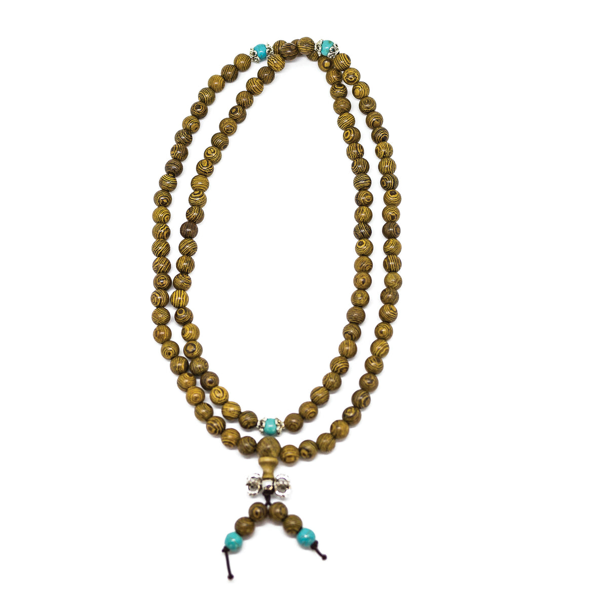 Completely Bella Sandalwood Buddhist Mala Meditation Bracelet