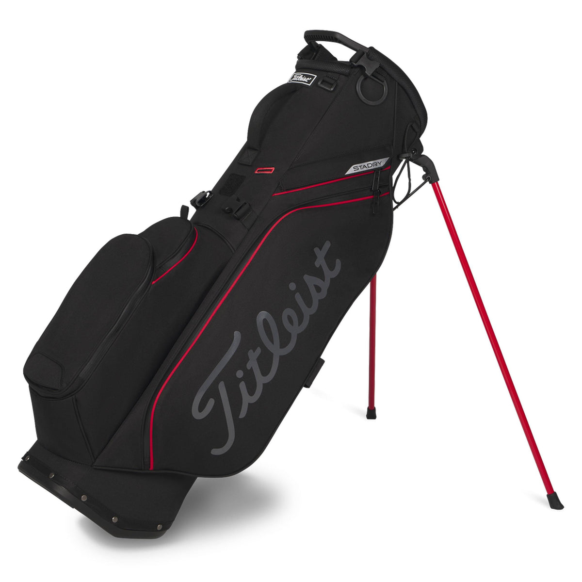 Titleist Players S4 StaDry 2026 Stand Bag - Black/Red/Graphite