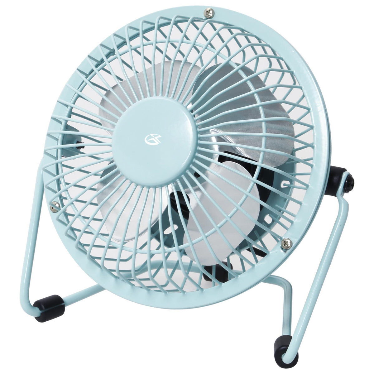 GPX 4" USB Powered Adjustable Personal Fan (Blue)