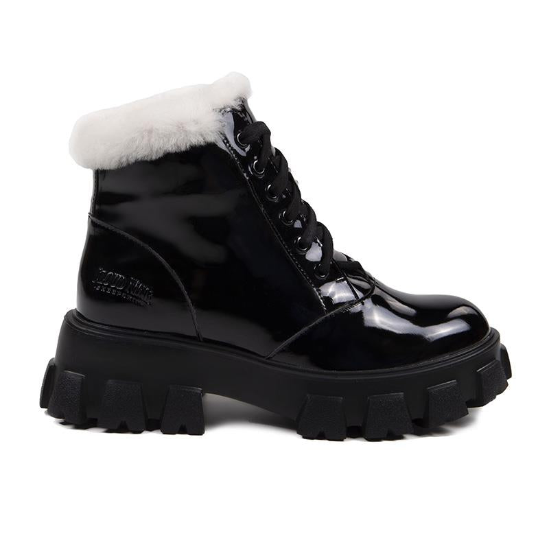 Cloud Nine Sheepskin Women's Sadie Boot-Black-11