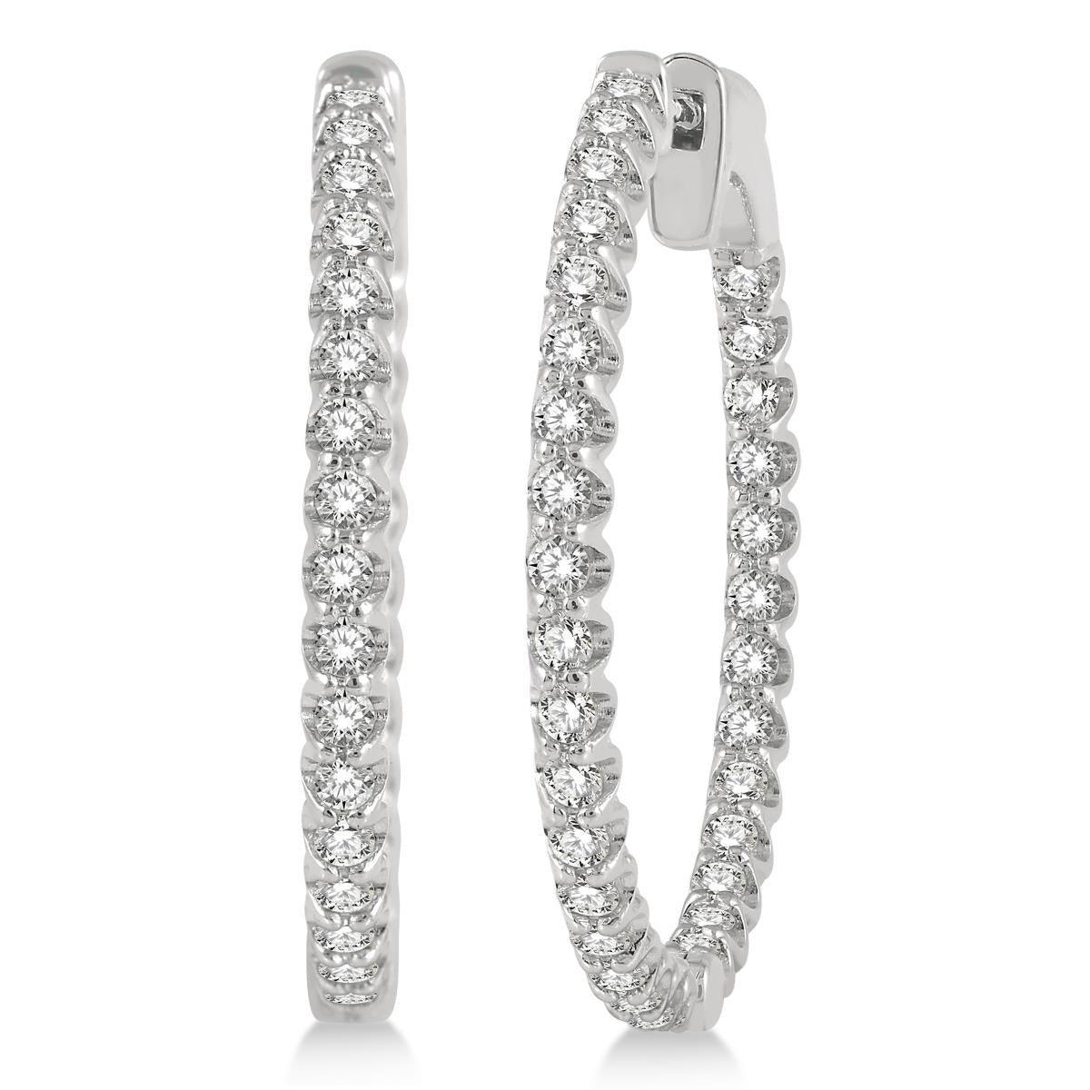 Jilco Inc Diamond Hoops