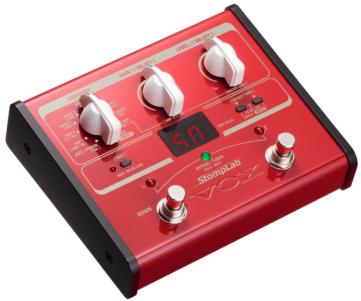 Vox Stomplab Bass Effects Pedal