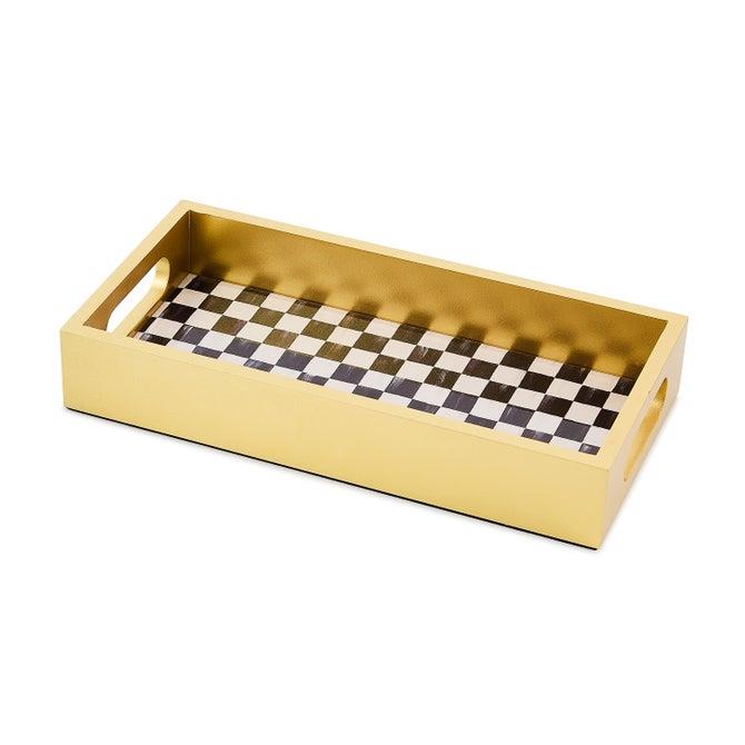 MacKenzie-Childs Glass Vanity Tray