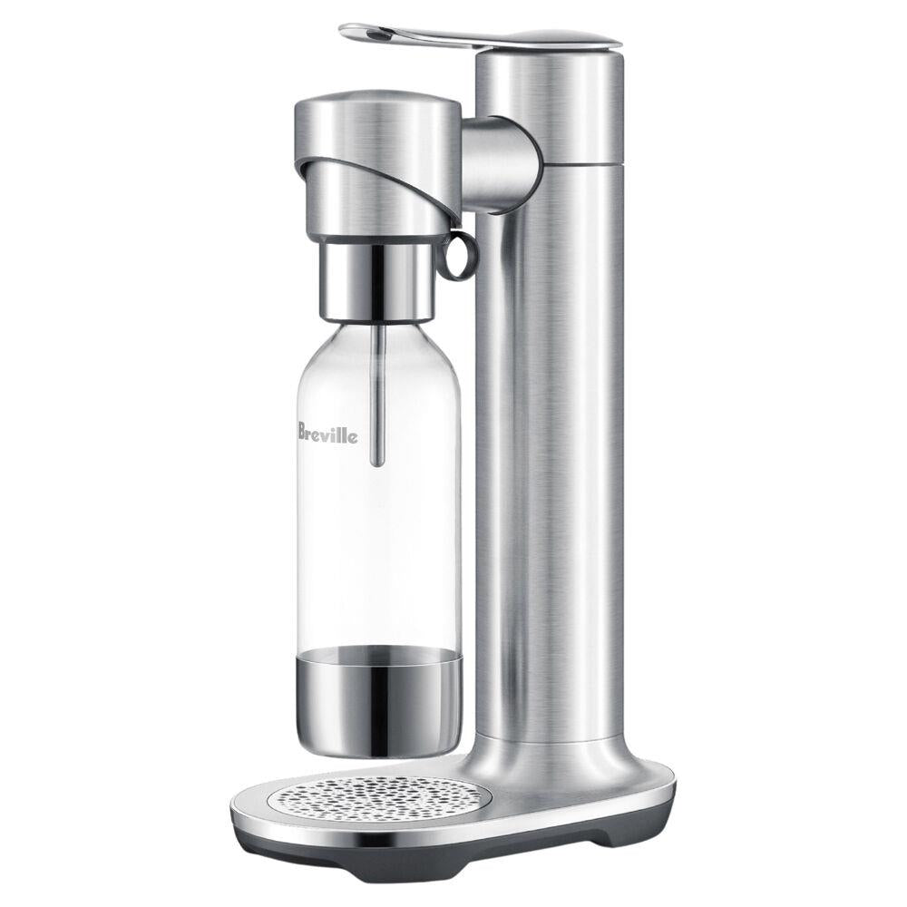Breville InFizz Fusion Sparkling Water, Soda & Carbonated Beverage Maker, Brushed Stainless Steel