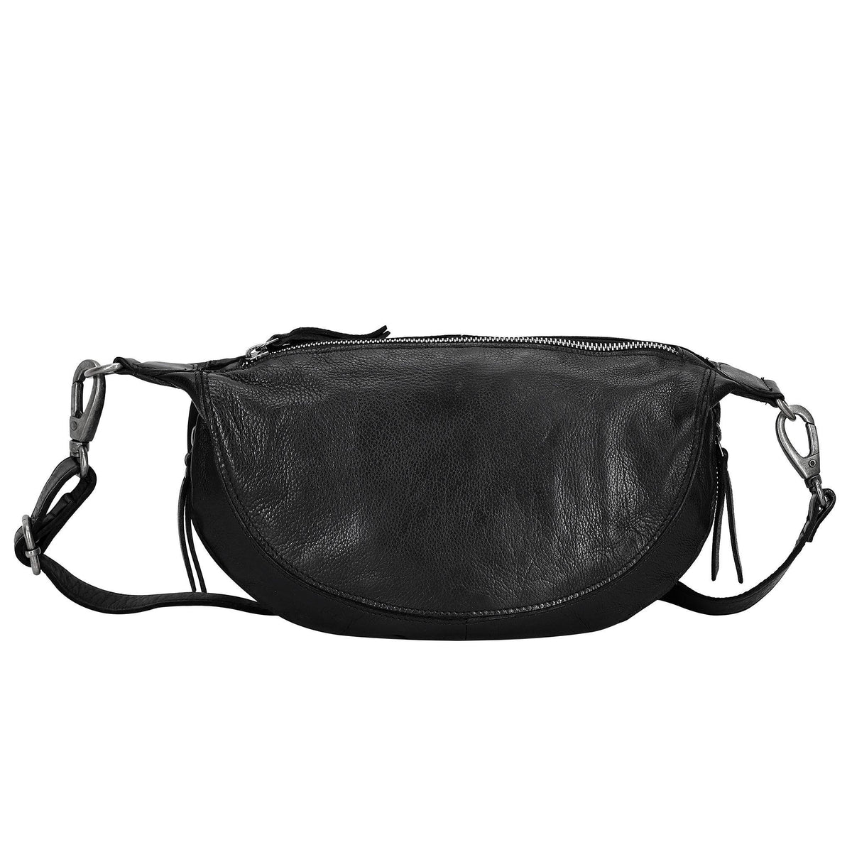 Latico Leathers Crosby Leather Sling/Crossbody Black