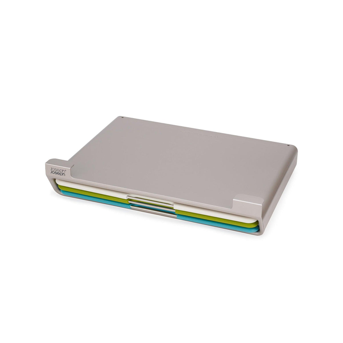 Joseph Joseph Folio Slim 3pc Under-Shelf Multicolor Cutting Board Set
