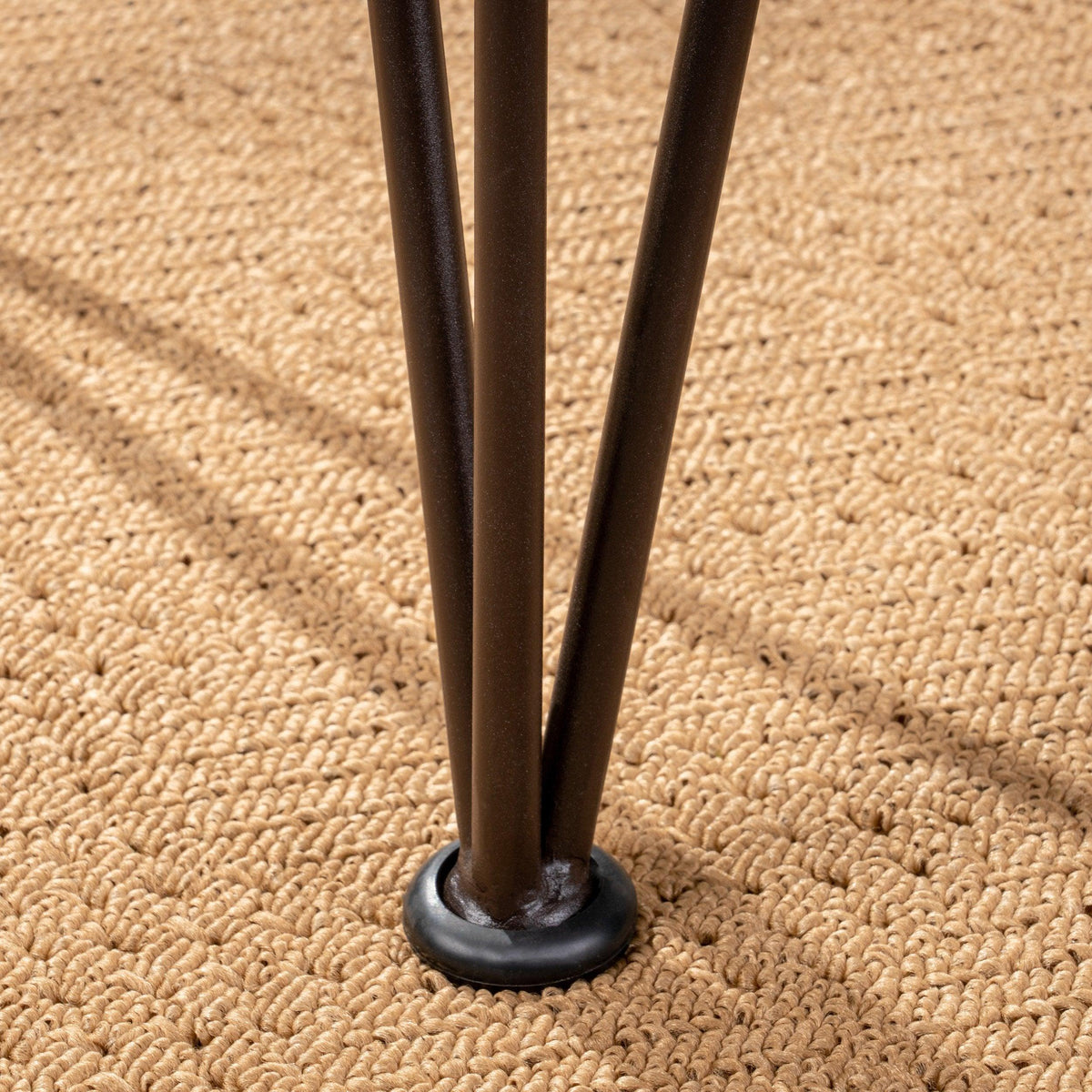 Stark Home Zion Outdoor Iron And Acacia Wood Accent Table (2)