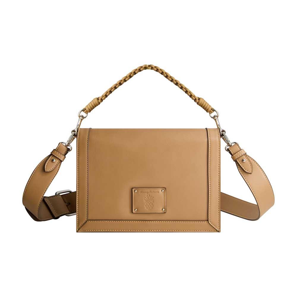 Tommy Bahama Handbags Debossed Logo Flat Messenger Bag
