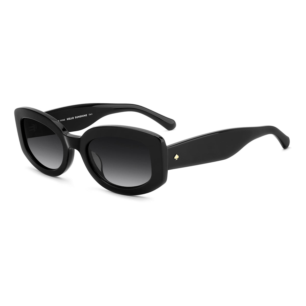 kate spade new york Ailey Rectangular Sunglasses - Black