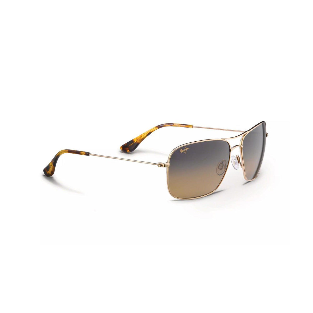 Maui Jim Wiki Wiki Polarized Sunglasses Gold Frame HCL Bronze Lens