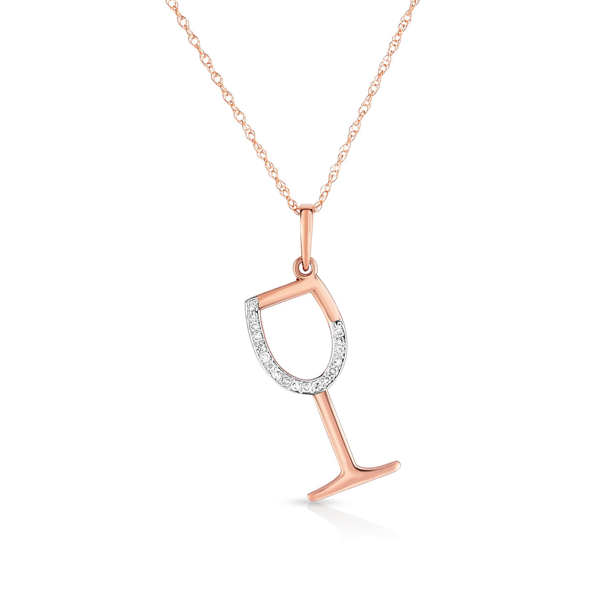 Jilco Inc Wine Glass Necklace
