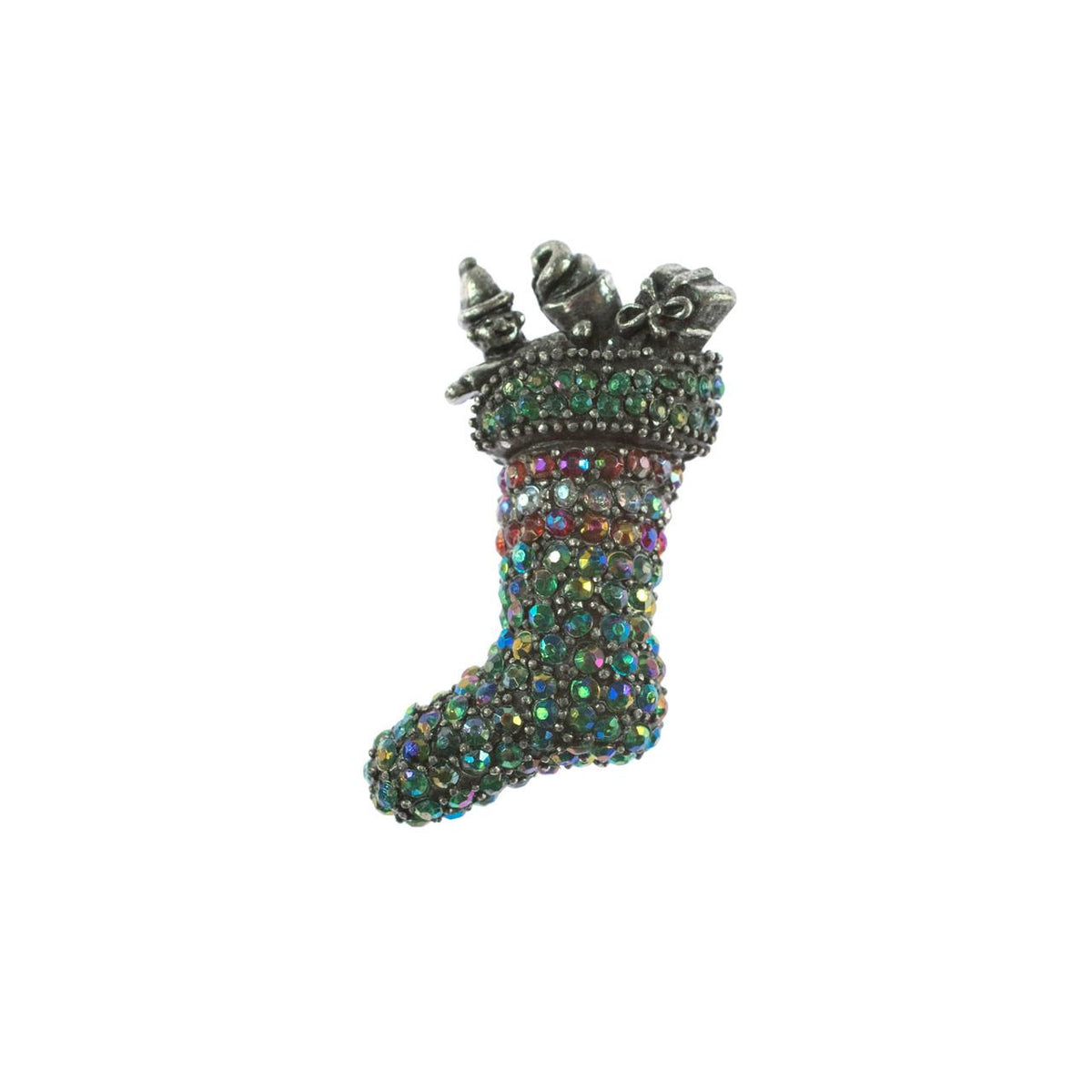 Joyful Sentiments Christmas Stocking Pin