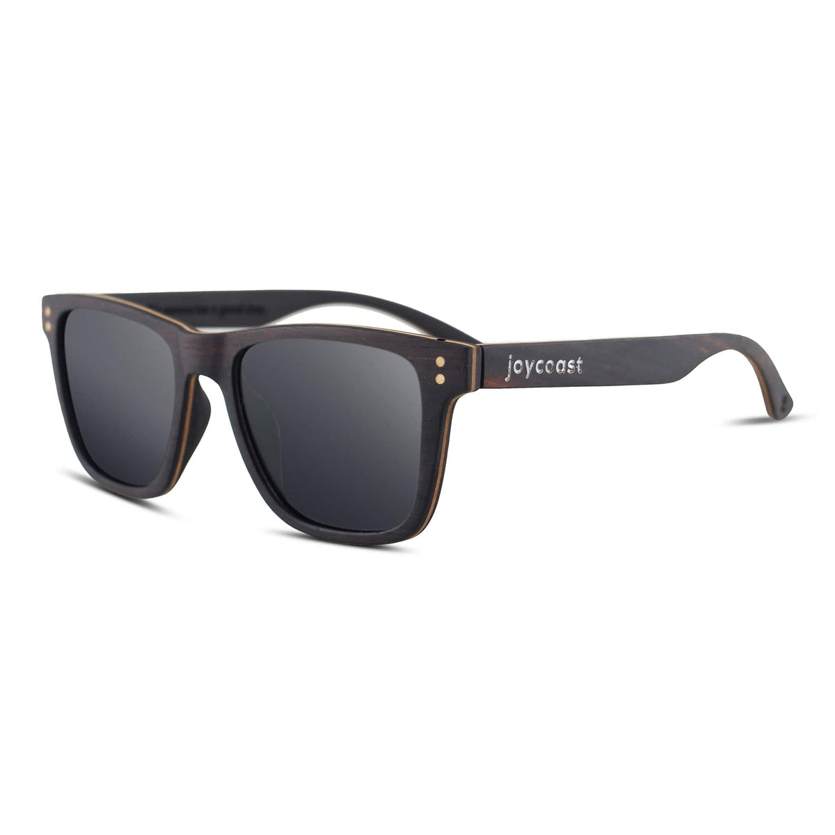 Joycoast Wayfinder - Ebony Wooden Sunglasses Brown