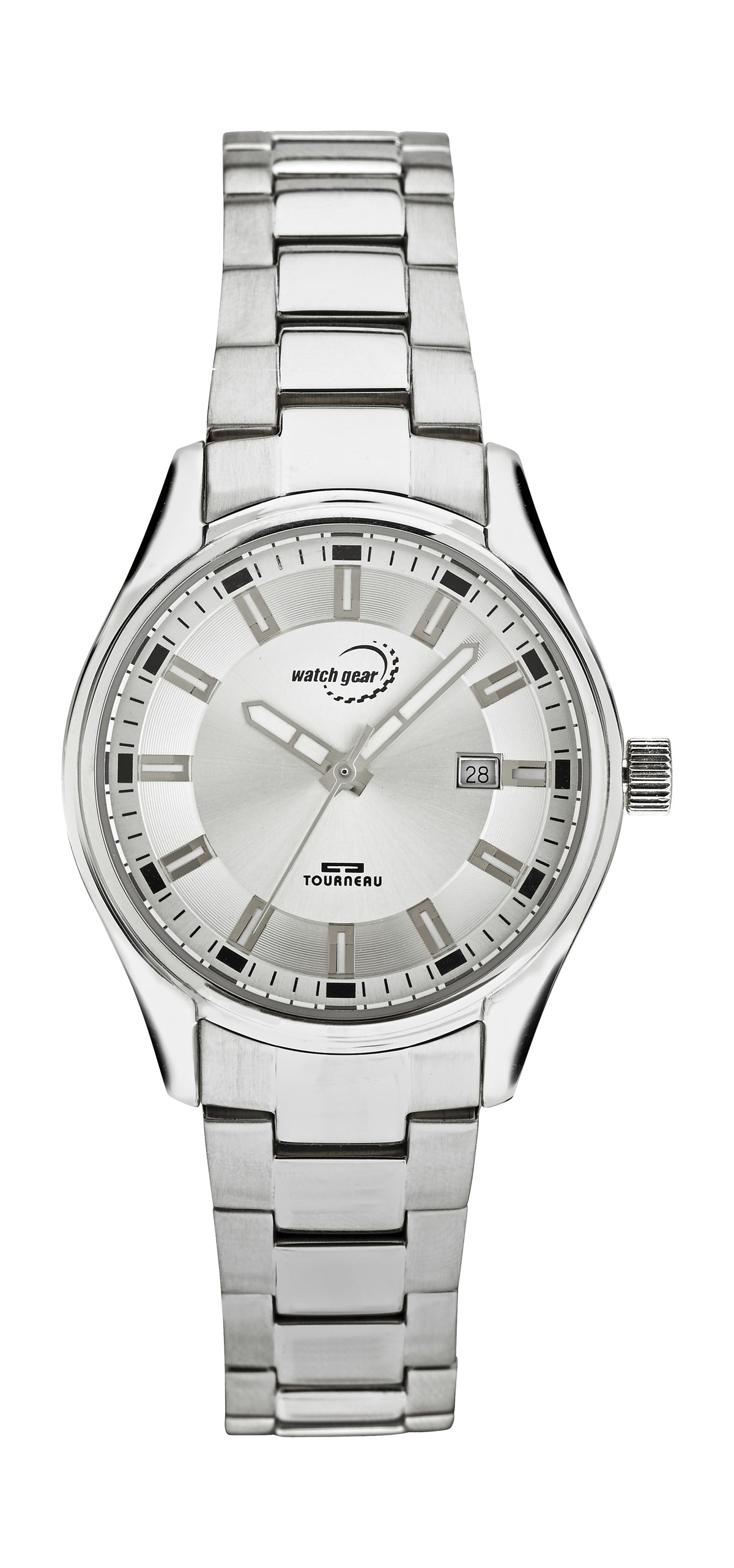 Watchgear by Tourneau Ladies Silver Sunray Dial Watch