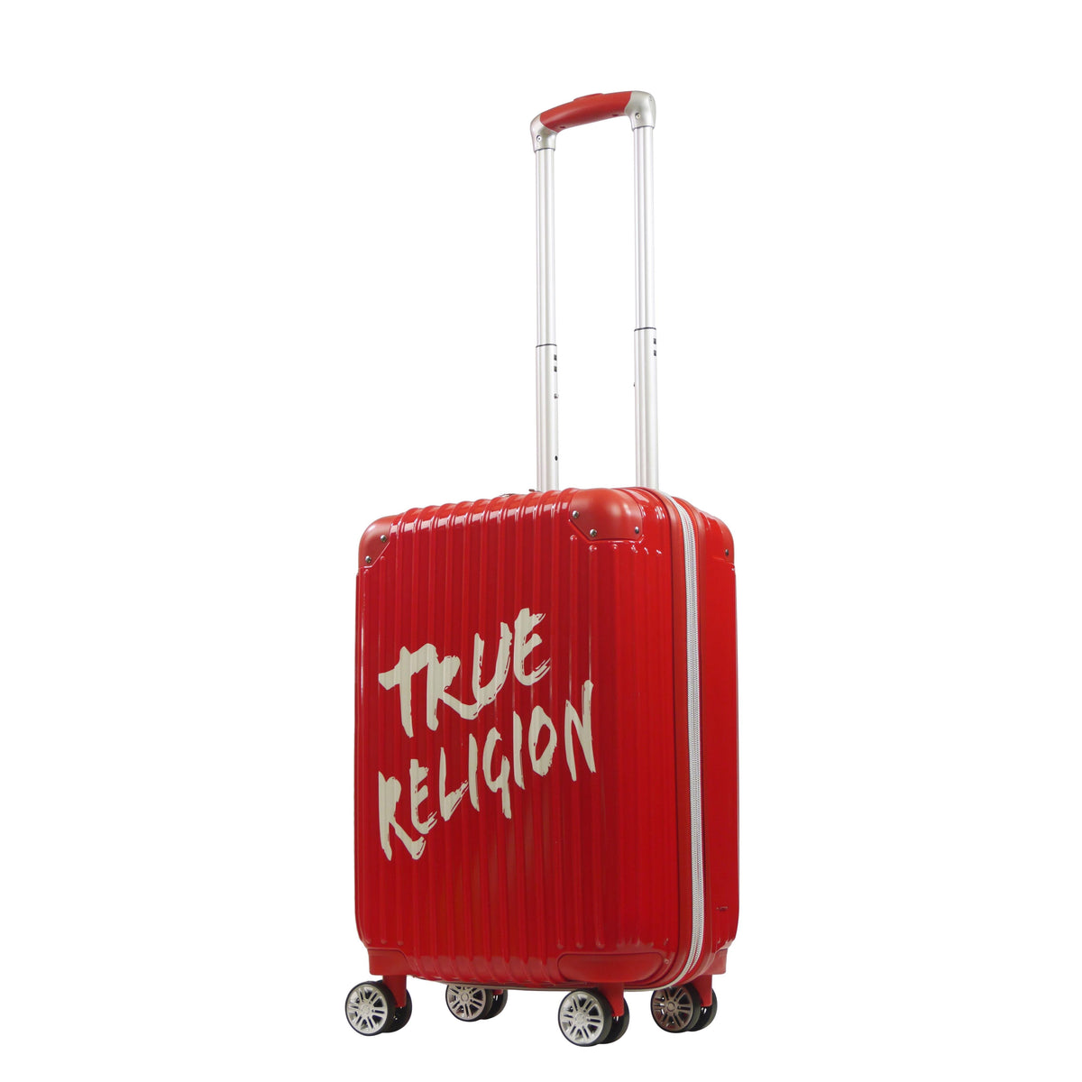 FUL Luggage True Religion Hardcase Red Carry-On Size 22.5"