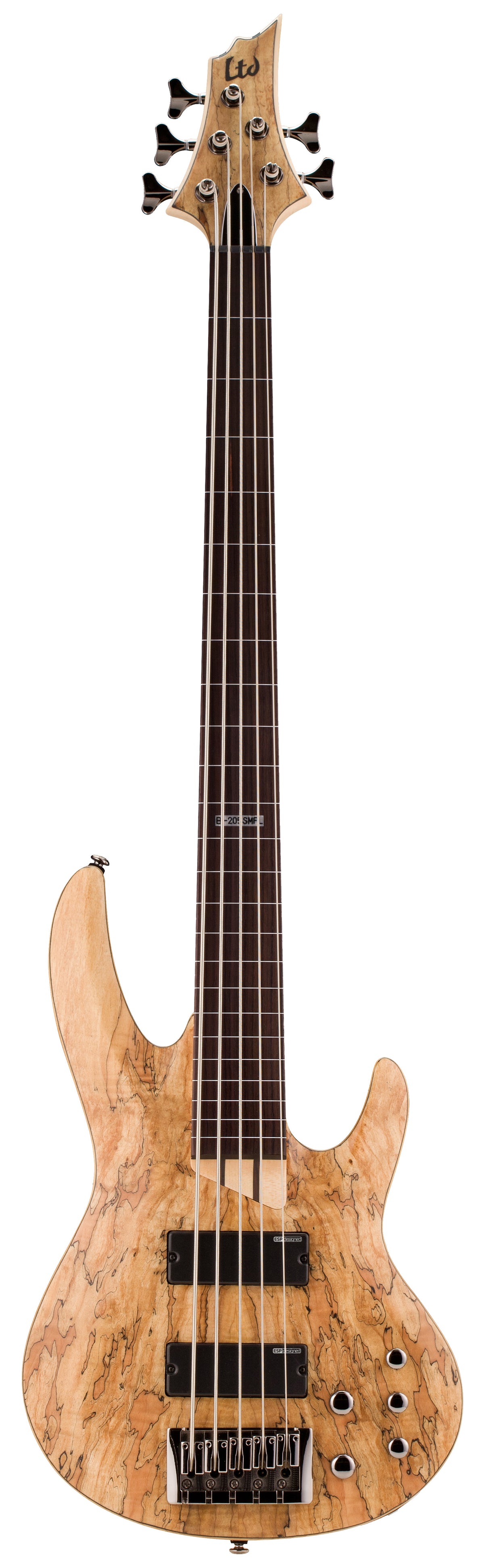 ESP LTD B-205SM Fretless Bass Guitar