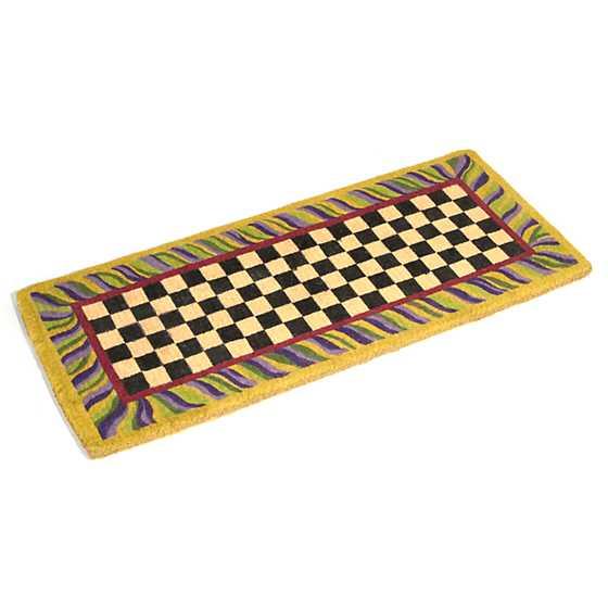 MacKenzie-Childs Courtly Check Double Door Entrance Mat
