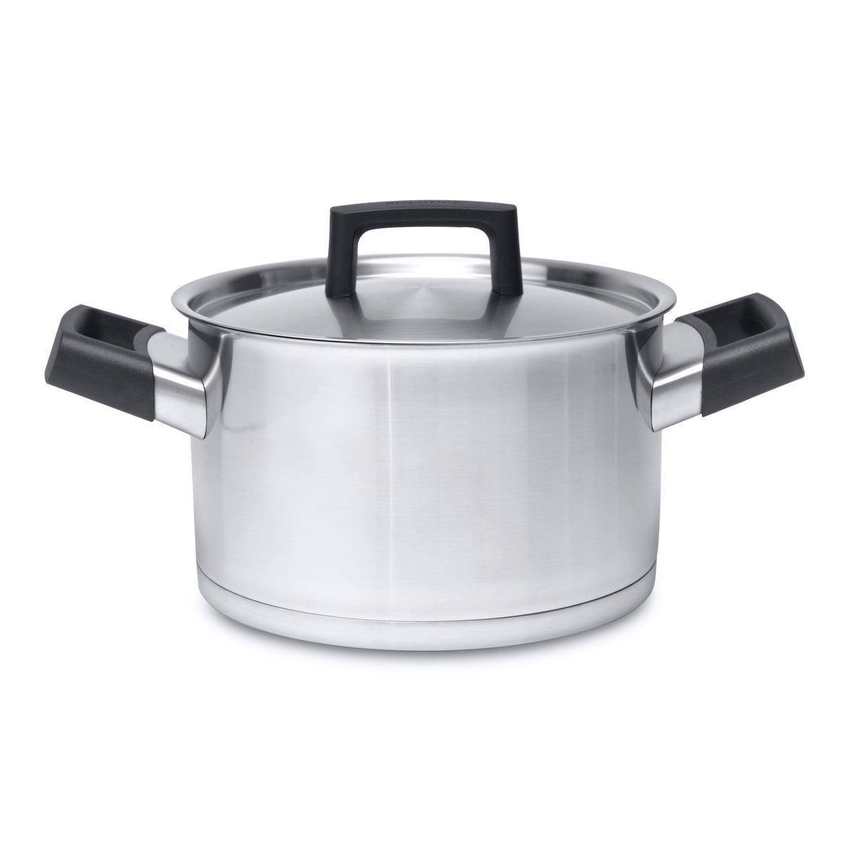 BergHOFF Ron 8" 18/10 Stainless Steel Covered Dutch Oven, 3.1 Qt