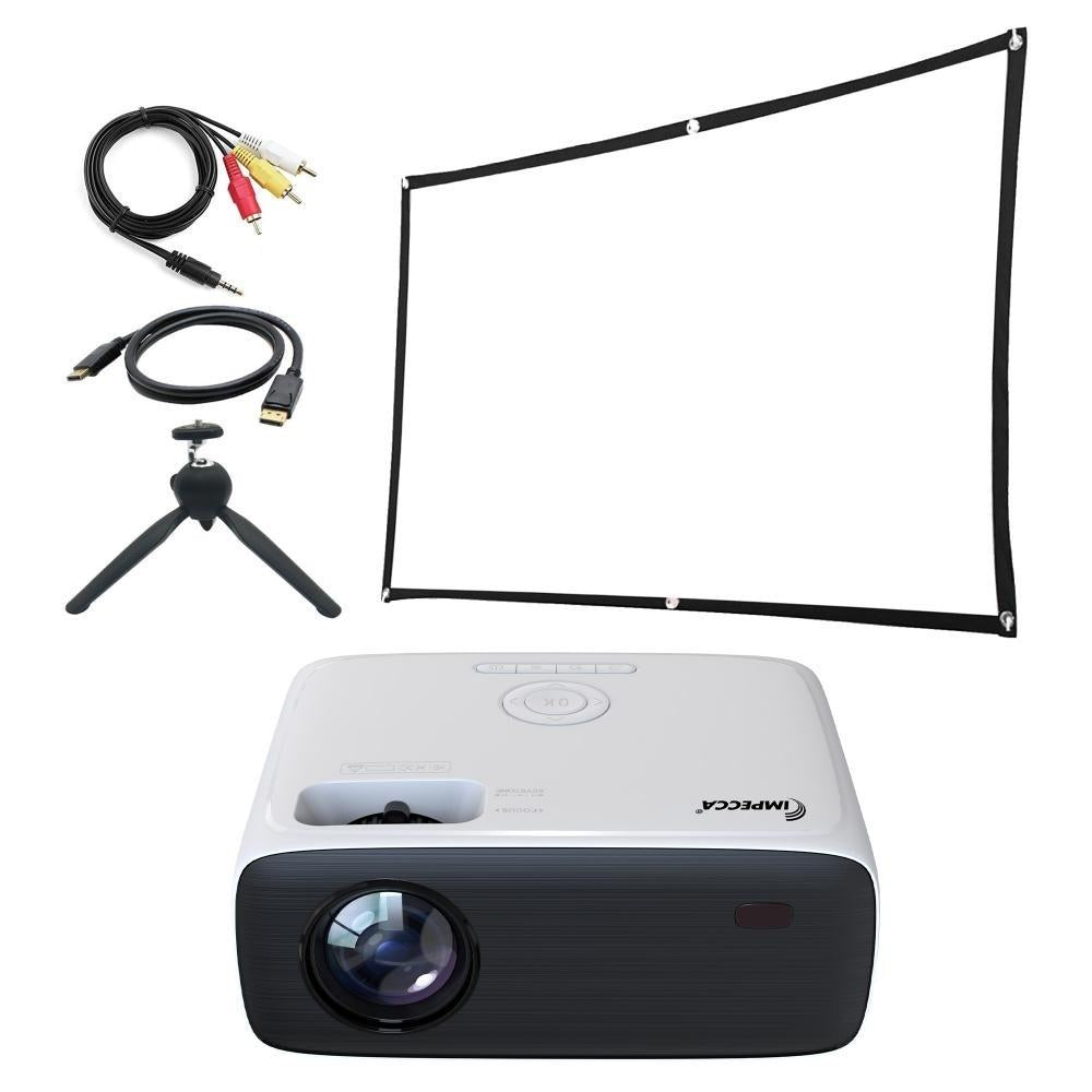Impecca Home Theater Projector Bundle
