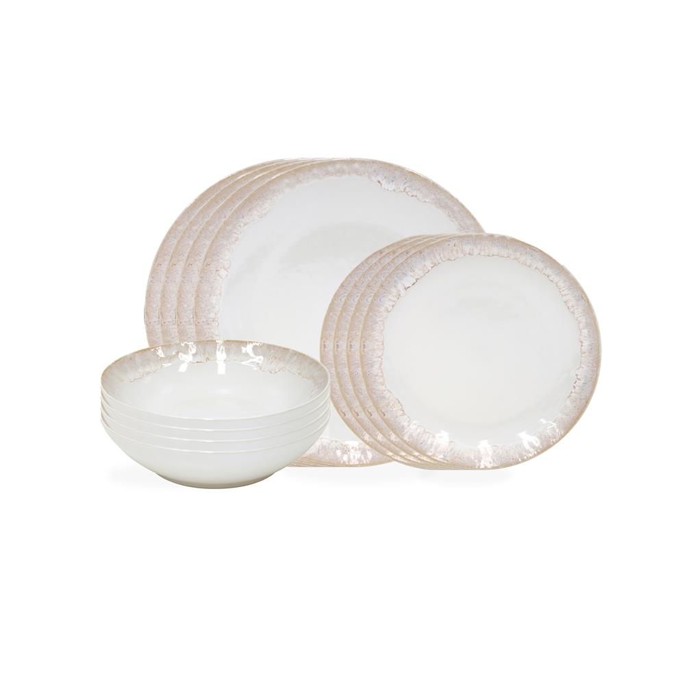 Casa Fina Taormina Place Setting Set w/pasta bowl Size 12 Pieces