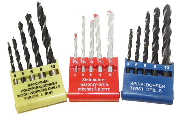 Bella Home Set of 15 Assorted Drill Bits