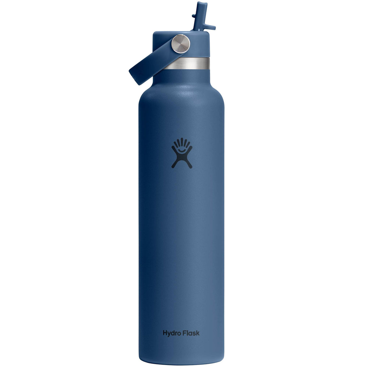 Hydro Flask 24 oz. Standard Mouth Bottle w/Flex Straw Cap - Harbor Blue