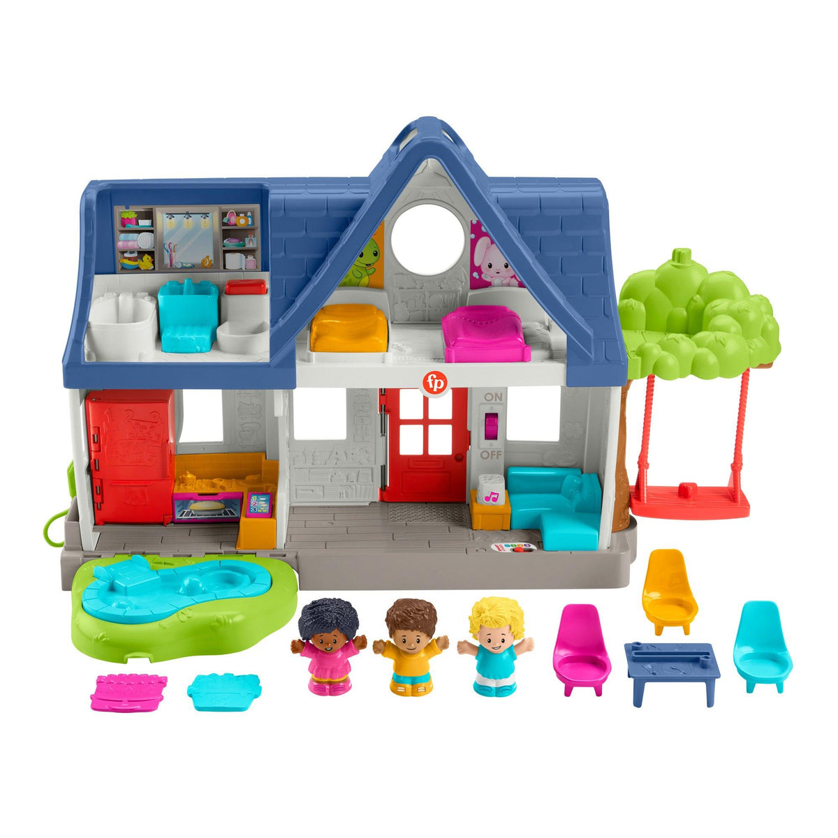 Fisher Price Little People Friends Together Play House Ages 1-5 Years