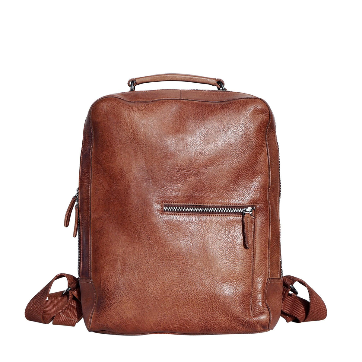 Latico Leathers McKinney Leather Backpack Cognac