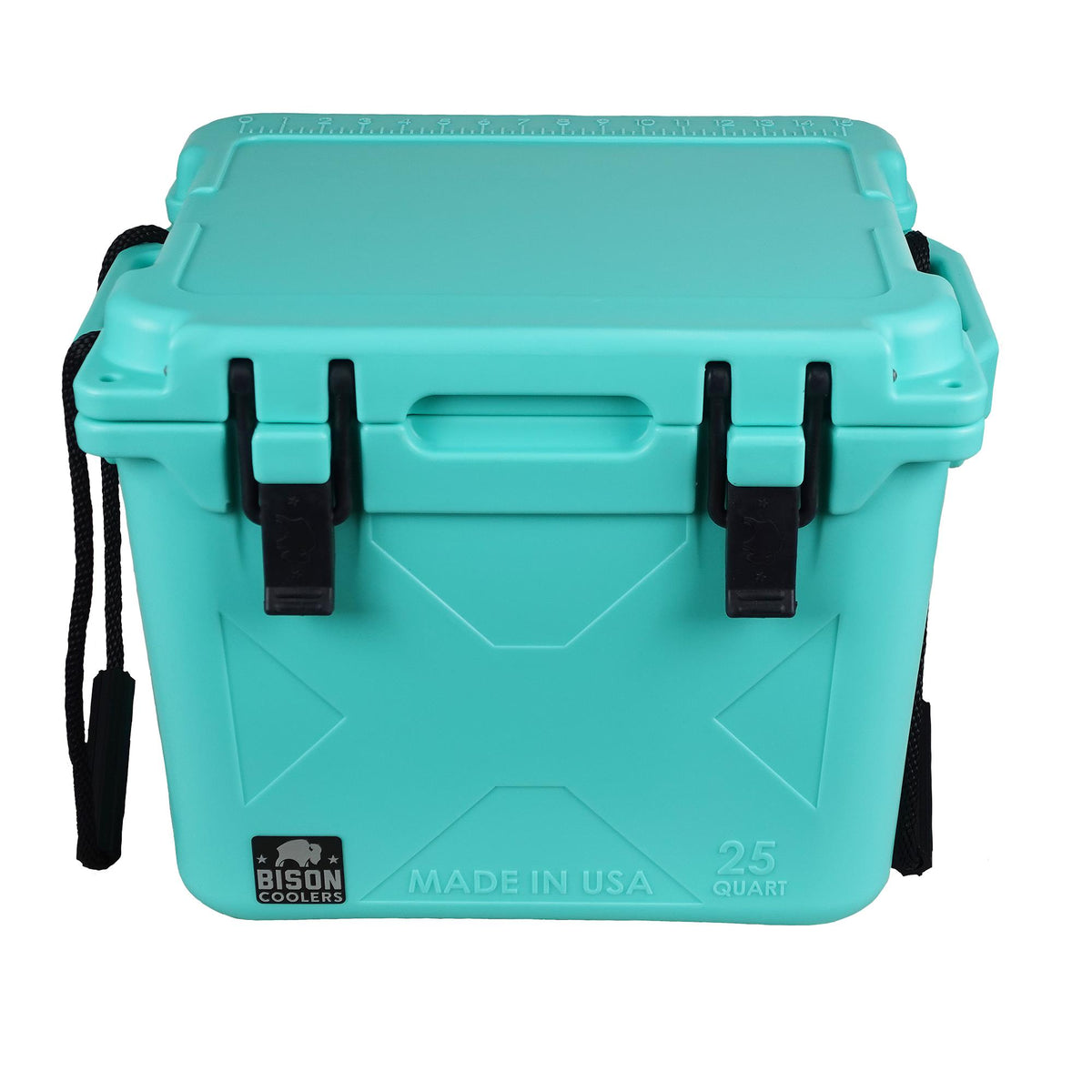 25 QT Bison Cooler - Seafoam