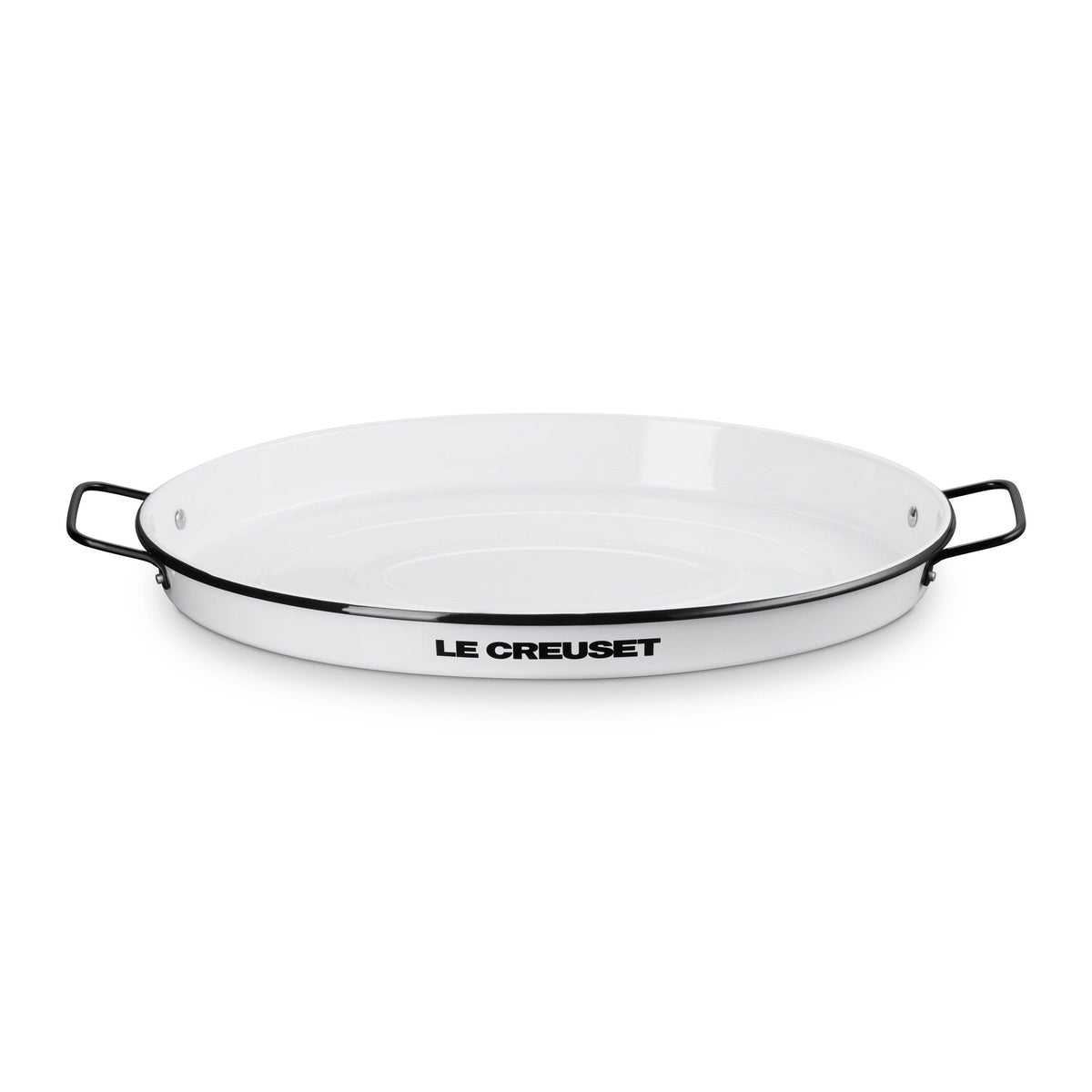 Le Creuset 24" Everyday EnamelWare Oval Serving Tray White
