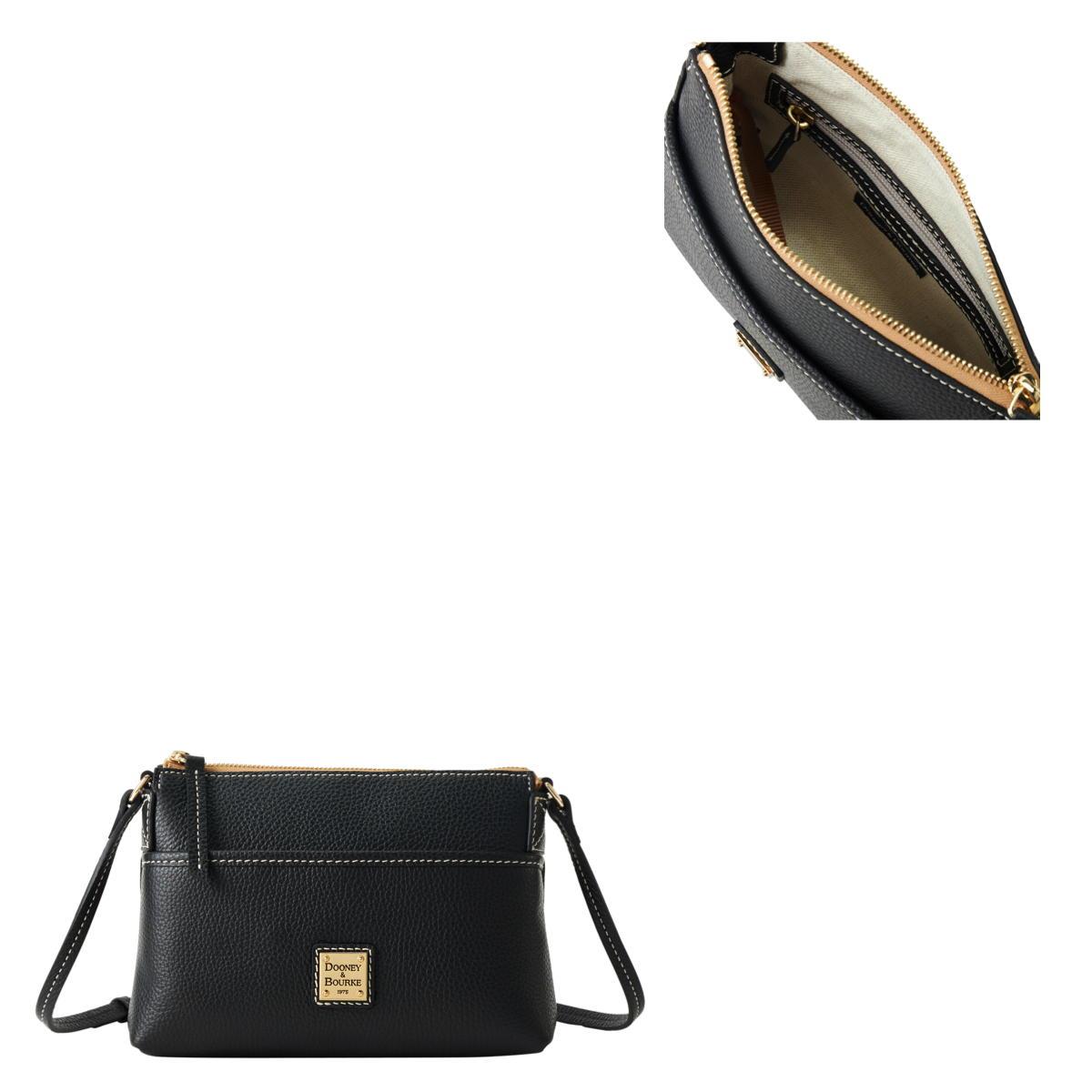 Dooney & Bourke Lucca Leather Ginger Crossbody
