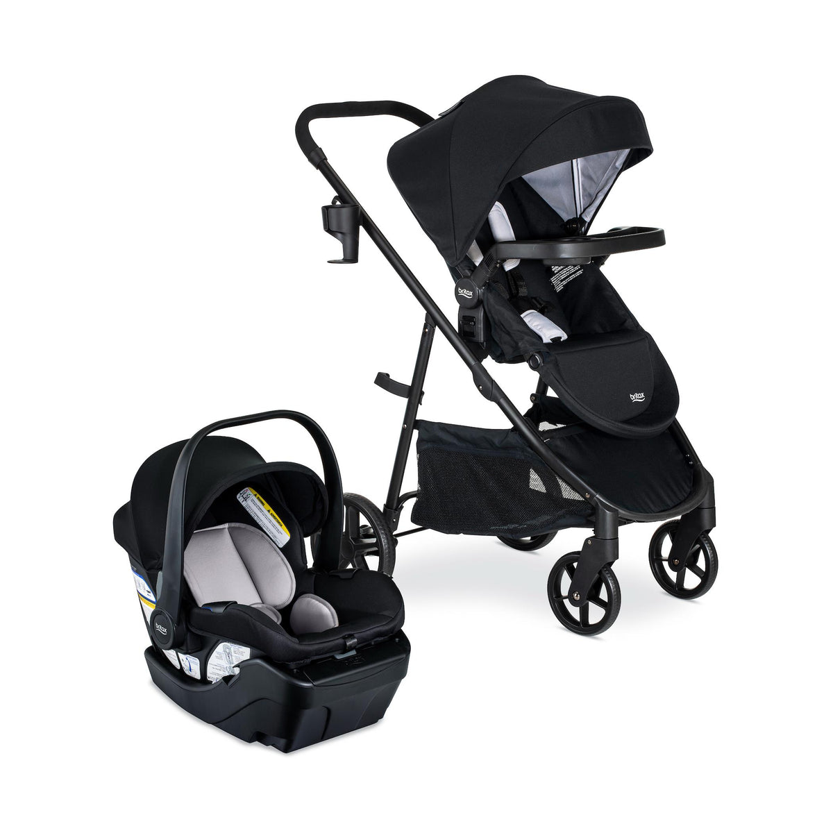Bob-Britax Willow Brook Travel System/Onyx Glacier