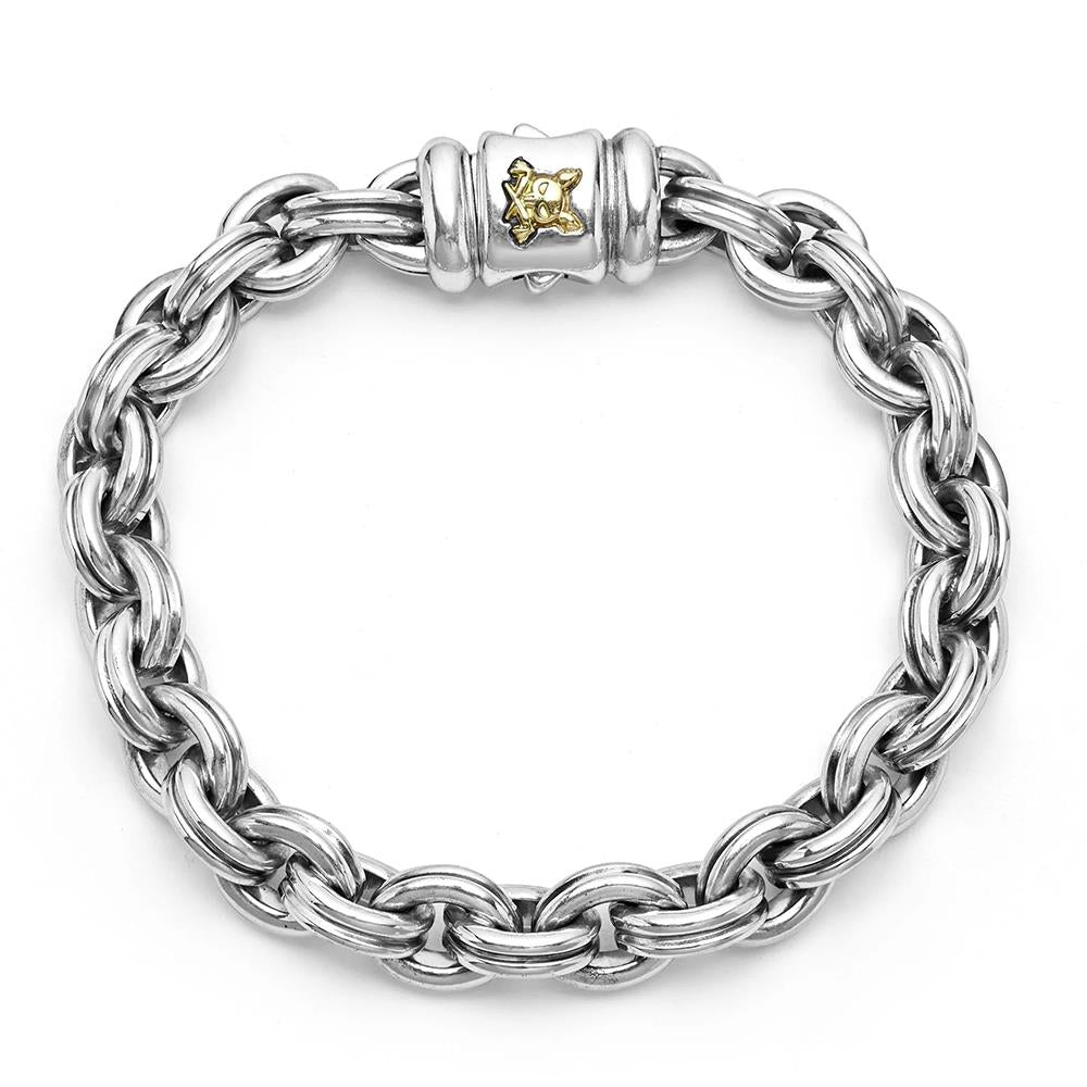 Lagos Men's Double Link Bracelet