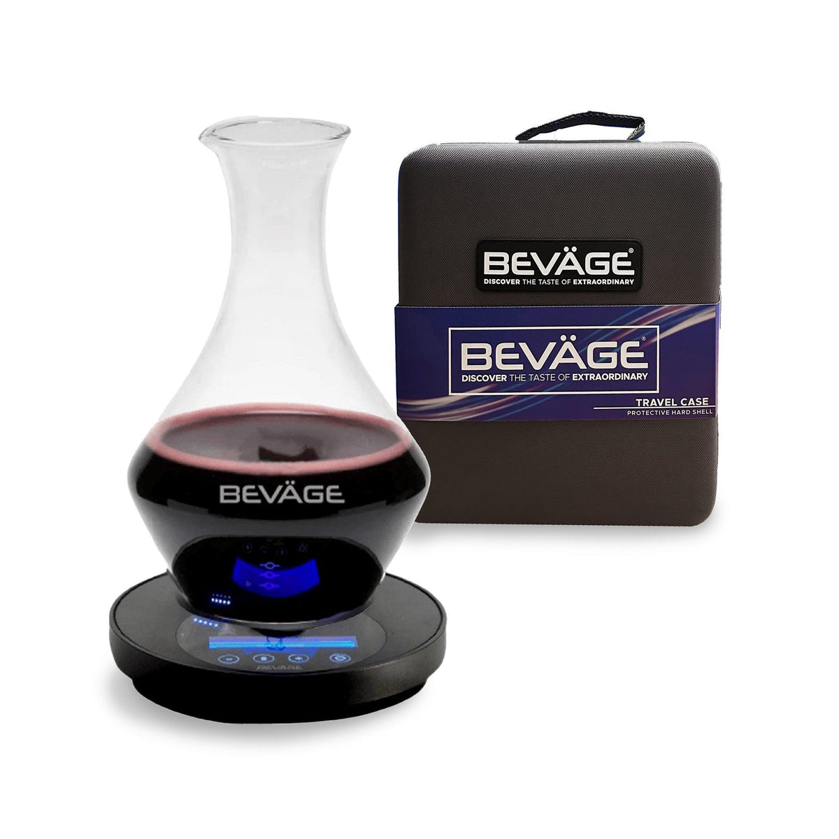 Bevage Pro Decanter w/ Carrying Case