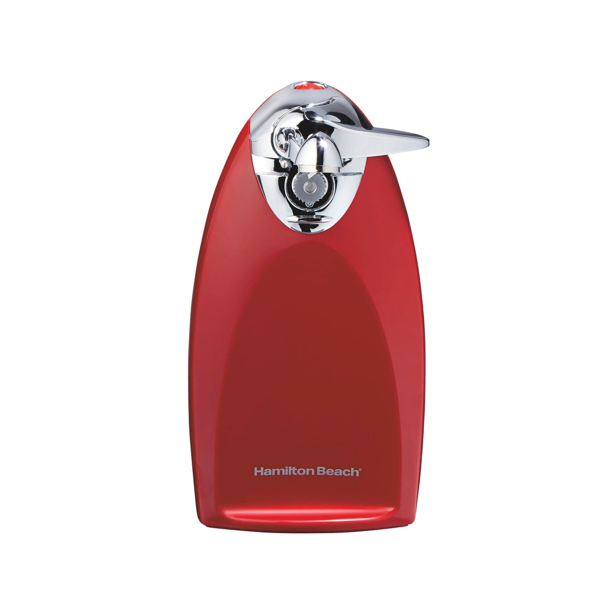 Hamilton Beach Classic Chrome Heavyweight Can Opener Red