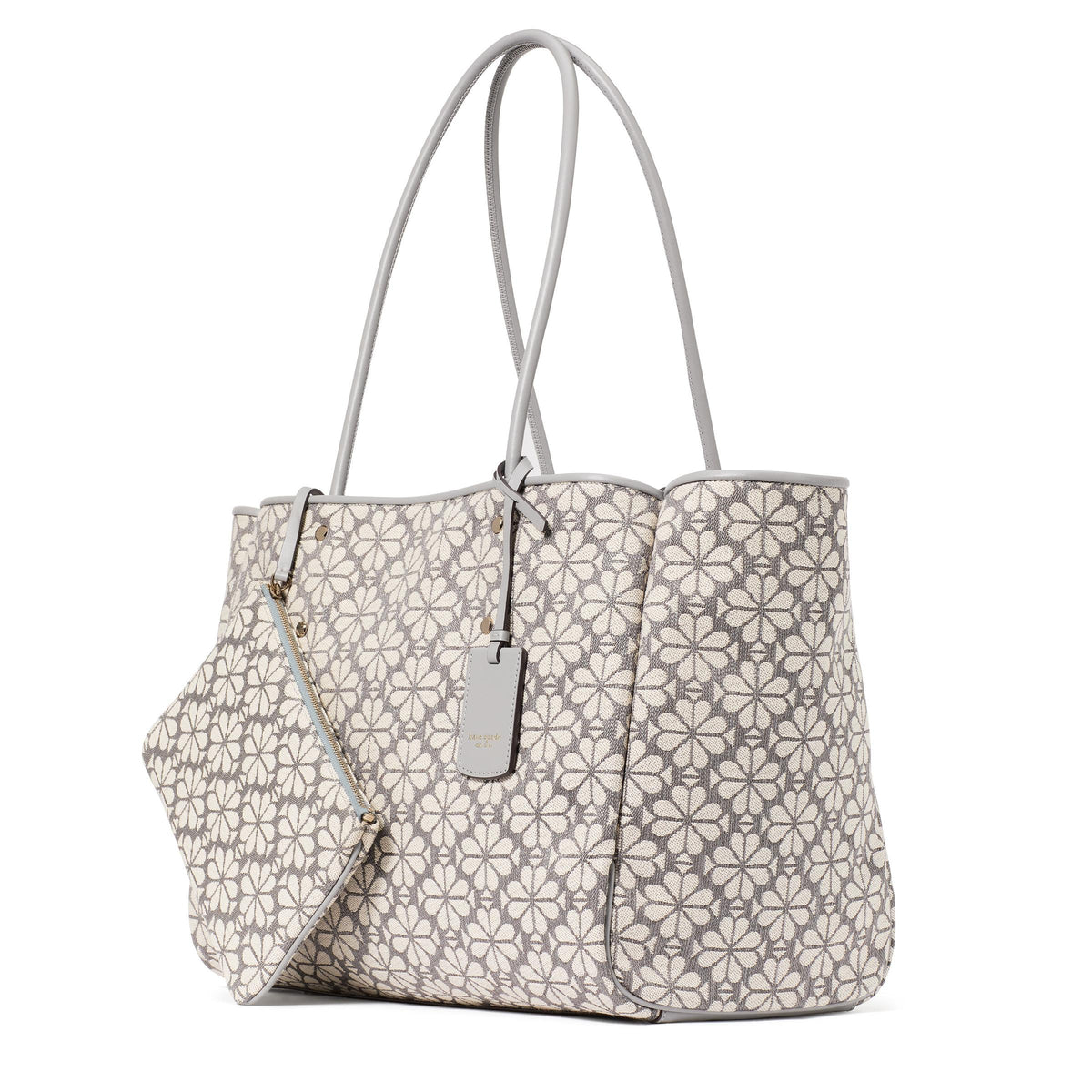 kate spade new york Spade Flower Jacquard Large Everything Tote - Grey Multi