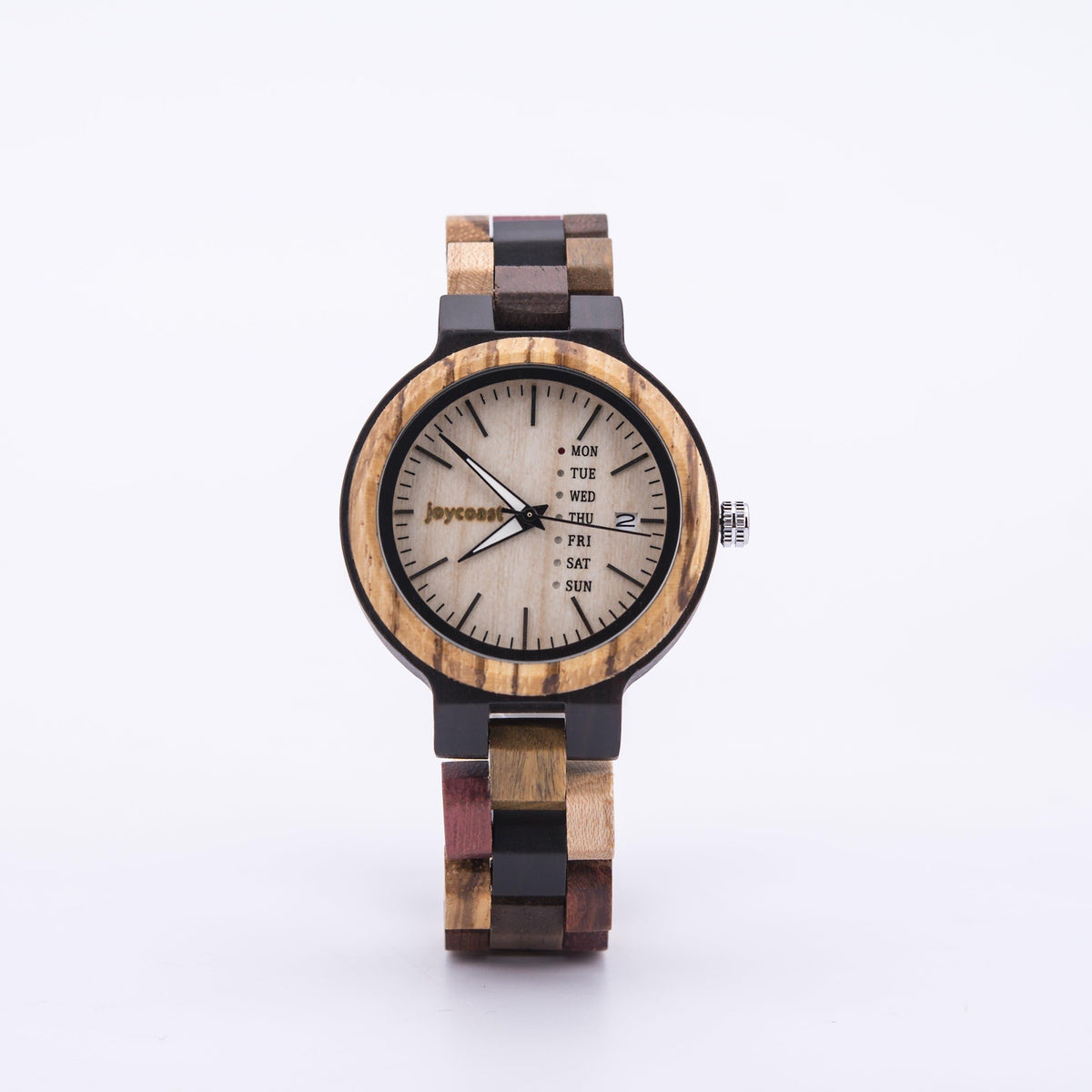Joycoast Kaleidoscope Multi-Toned Wooden Watch Wooden Watch