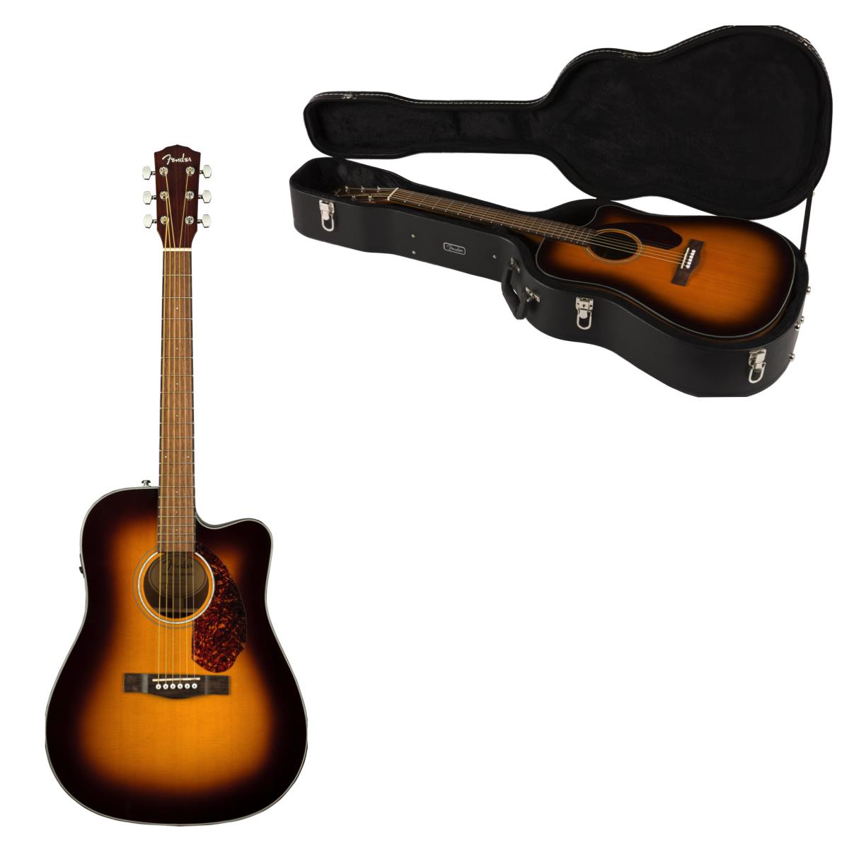 Fender CD-140SCE Acoustic Electric Guitar with Hardshell Case