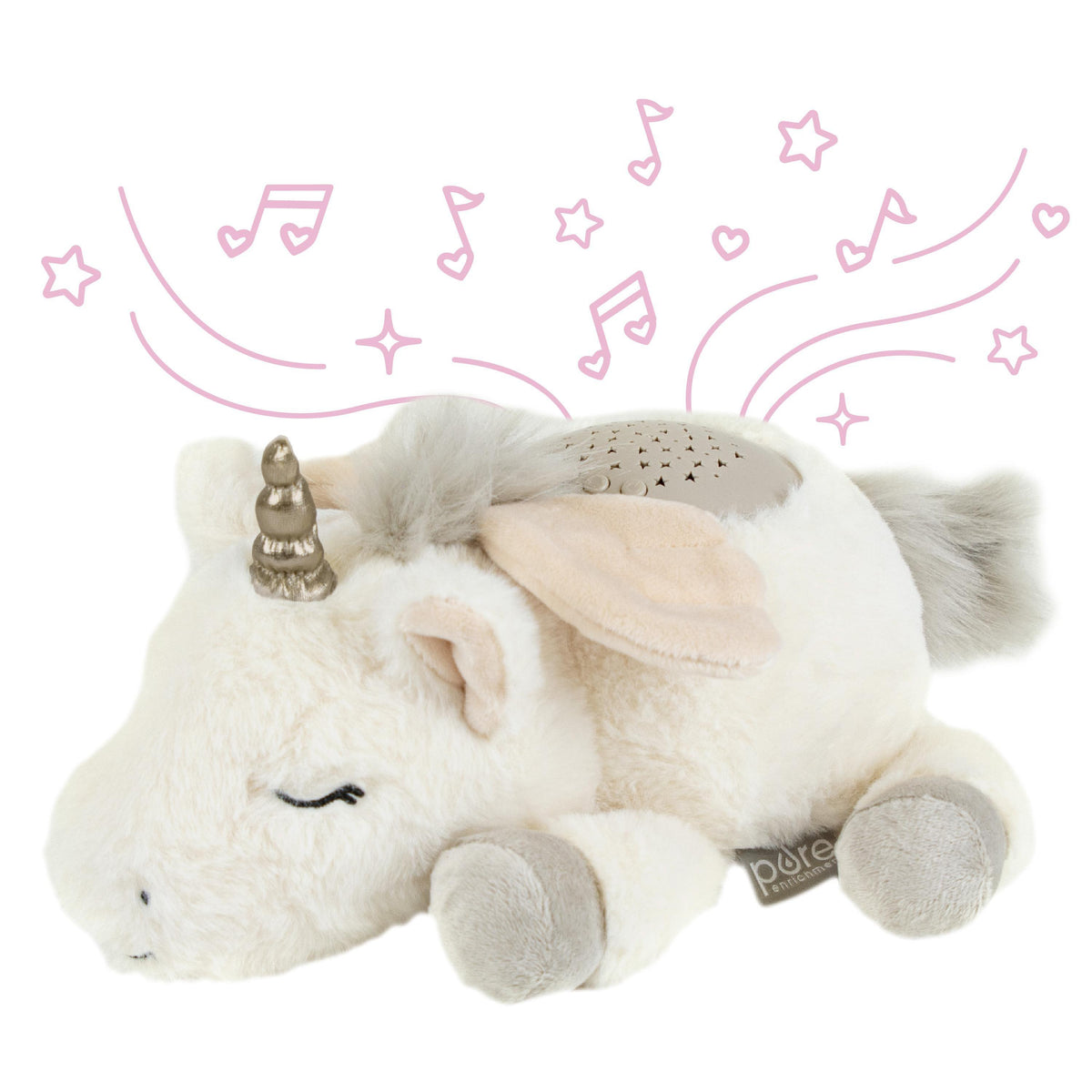 Pure Enrichment PureBaby Sound Sleepers Sound Machine & Star Projector Unicorn