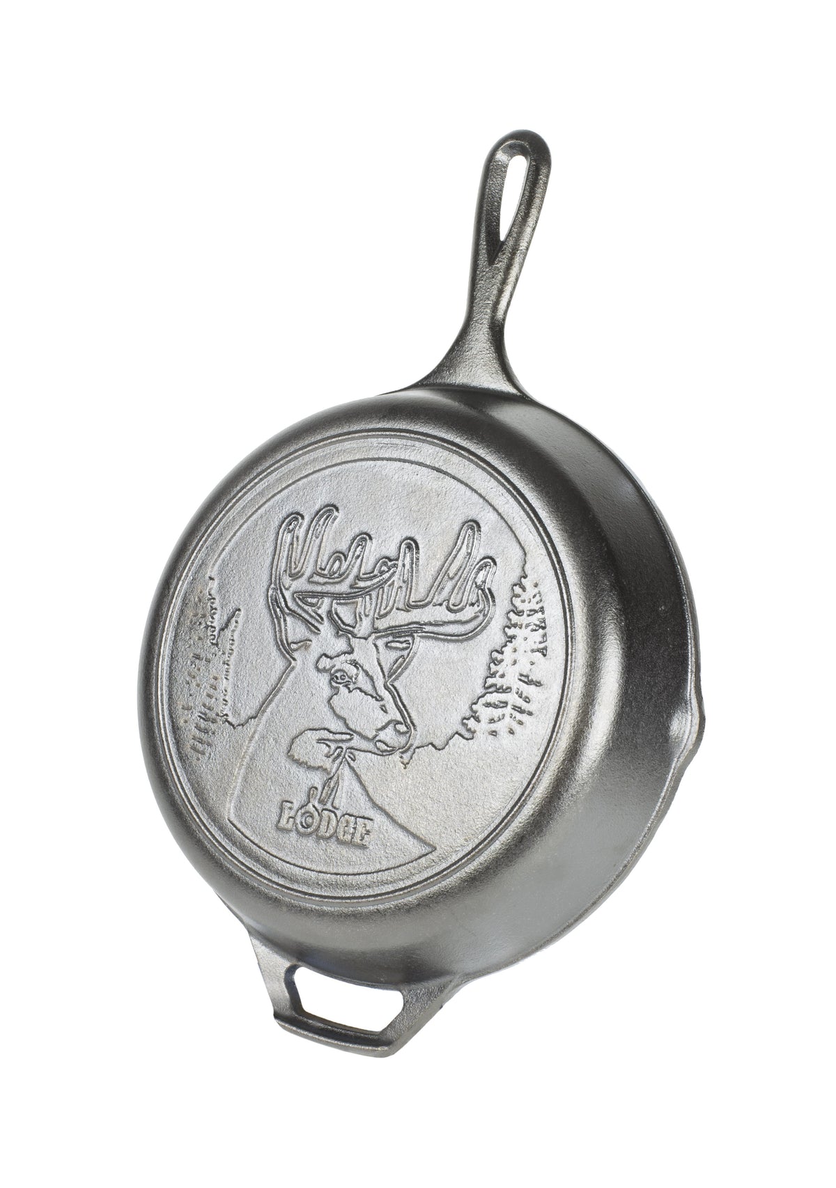 Lodge - Wildlife Series 10.25-Inch Cast Iron Deer Skillet