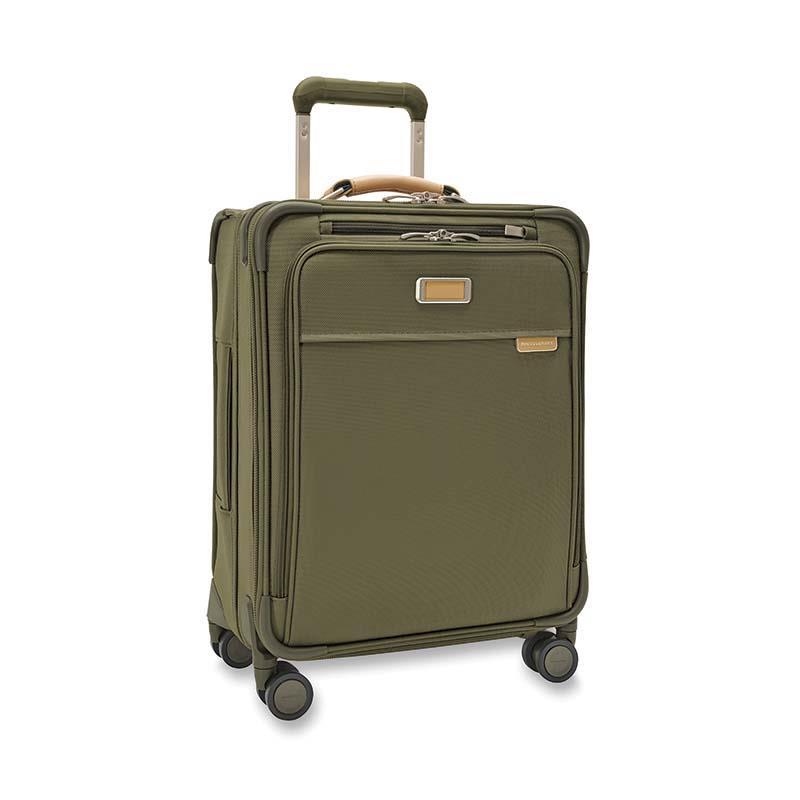 Briggs & Riley Baseline Global Carry-on Spinner - Olive