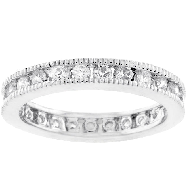 Completely Bella Classic Milgrain Eternity Band(9)