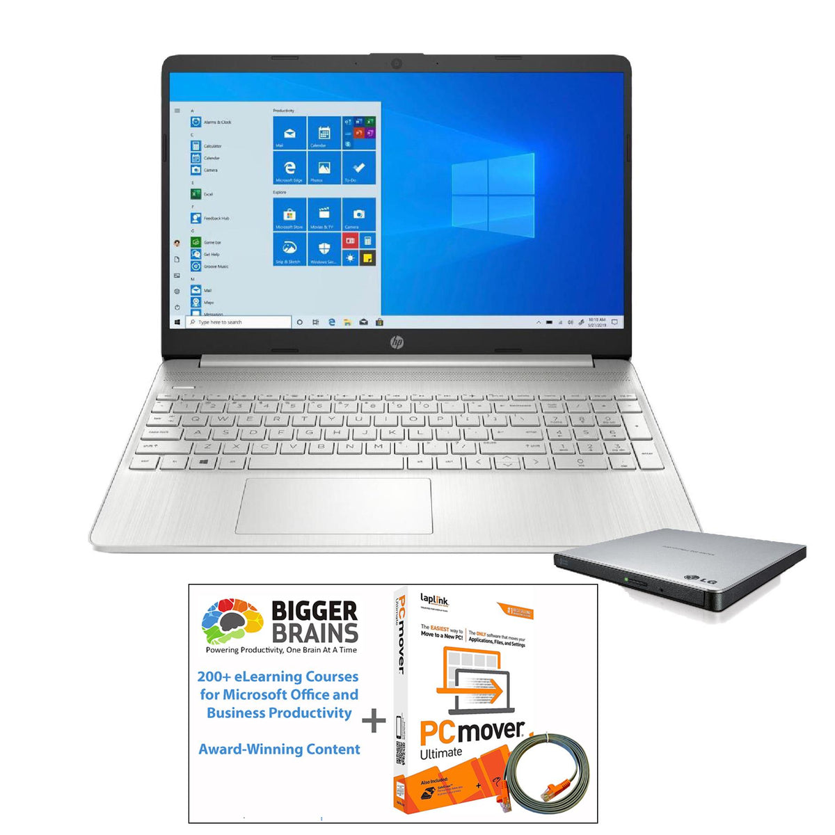Hewlett Packard 15.6" Touchscreen Notebook AMD processor
