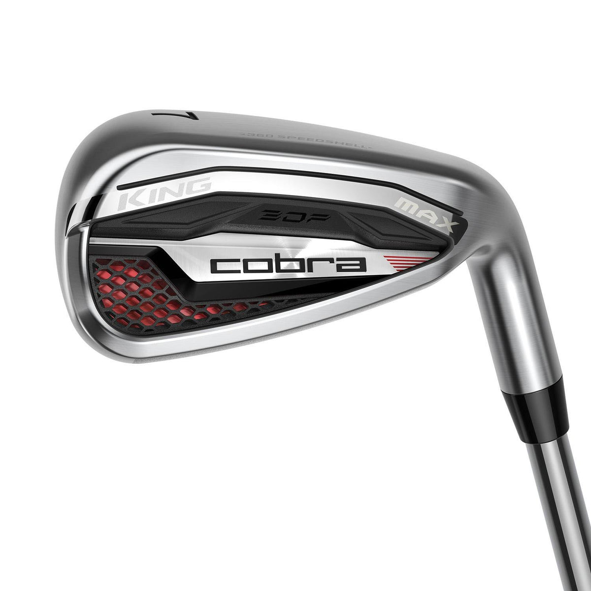 Cobra King Max Iron Set - Steel Shafts - Right Hand/5-GW/Stiff Flex