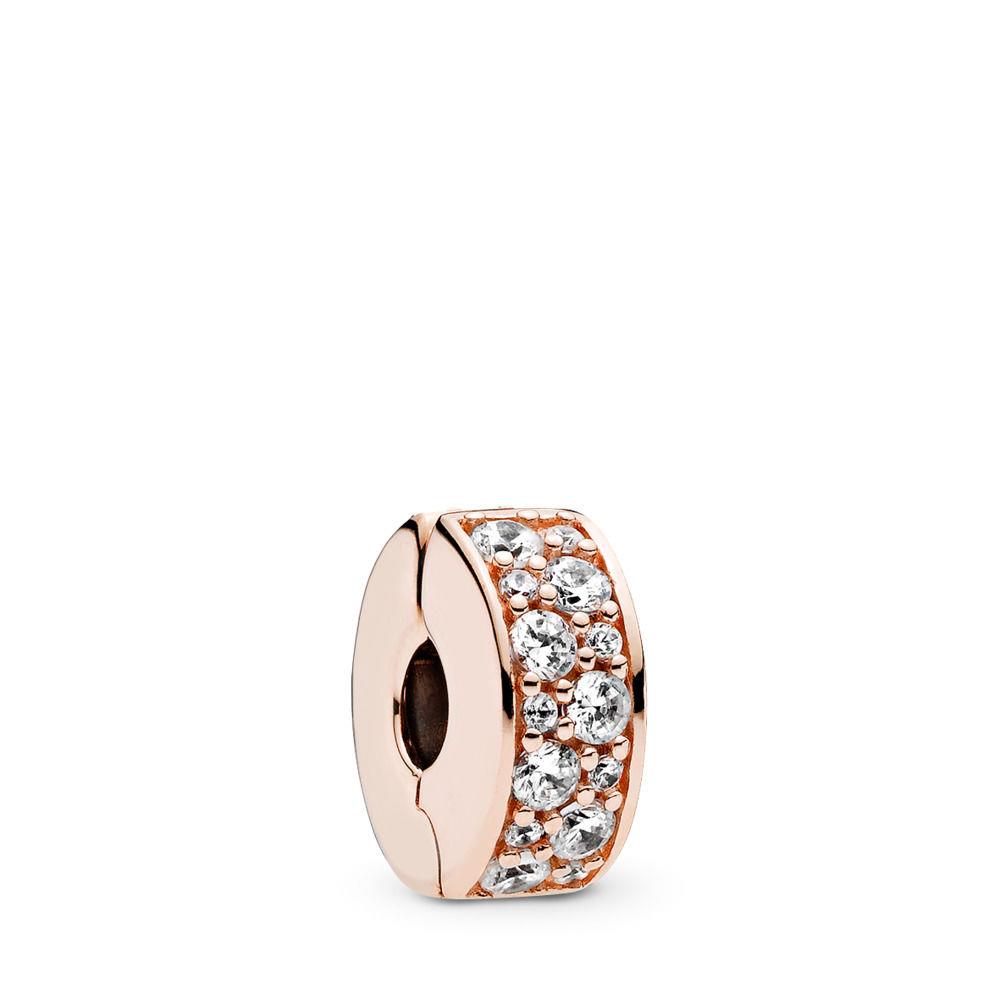 Pandora Clear Pave Clip Charm
