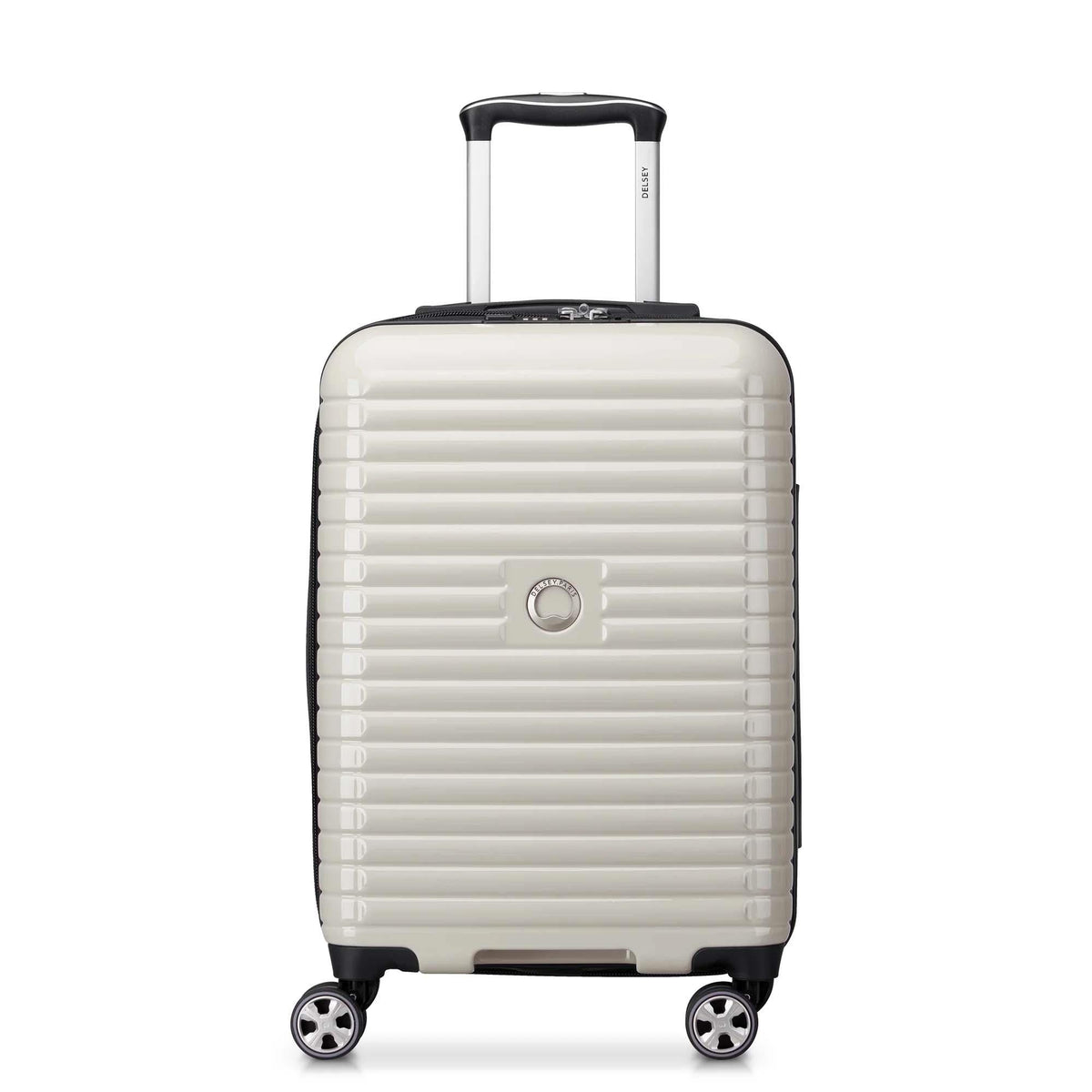 Delsey Luggage Cruise 3.0 Hardside Exp. Spinner Carry-On - Gloss Ivory