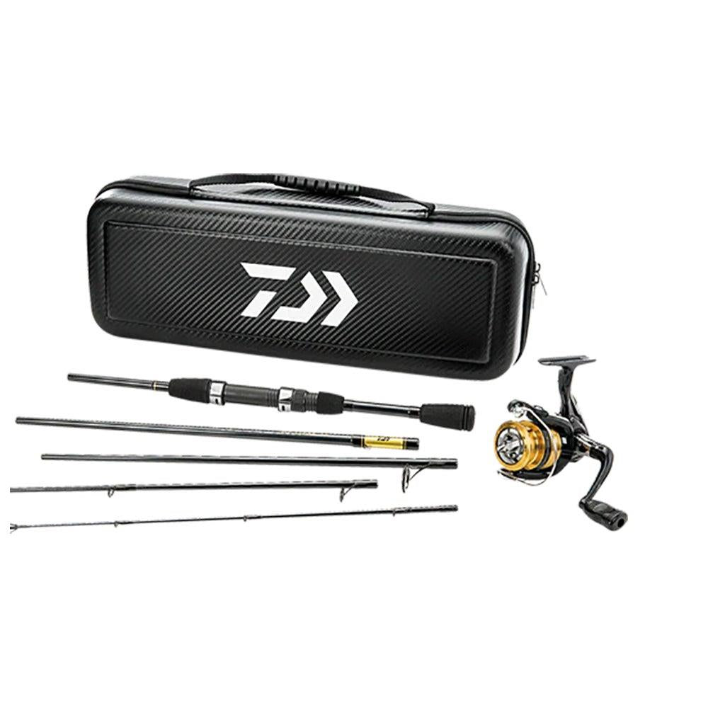 Daiwa Carbon Case Executive Spinning Combo Travel Pack