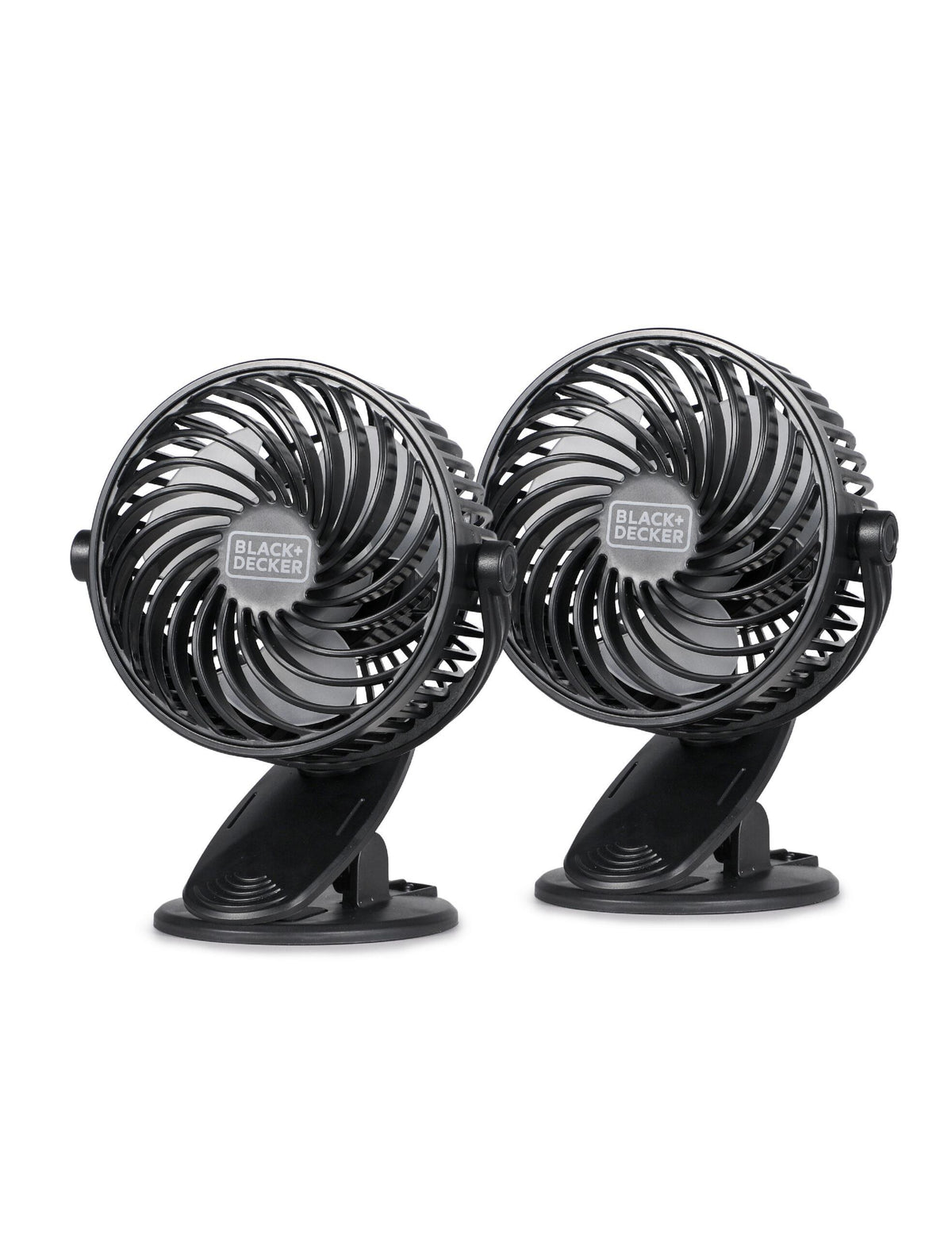 Black & Decker 4 in. Convertible Clip Fan - 2 Pack